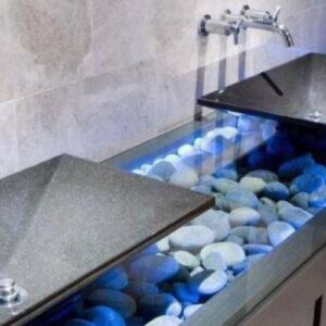 Glass Vanities